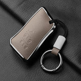 5 Button Metal and Leather Car Key Case Cover For Lexus LM350h LM500H