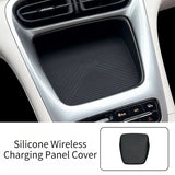 For Geely 24-26 Xingyuan eMAS 5 EX2 Wireless Charging Panel Cover Silicone Anti Slip Protective Pad Interior Accessories Car