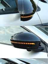 For Xpeng G6 2023 2024 Carbon Fibre Rearview Mirror Decorative Strip
