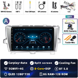 Android 15 Multimedia Navigation System for Toyota Prius 2009–2015