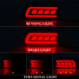 LED Rear Bumper Light Dynamic Turn Signal for Honda CRV 2015-2016