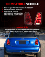 Union Jack Tail Lights For Mini Cooper 2001-2007 Car Interior Accessory iJDM