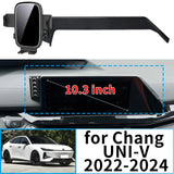 Wireless Charging Smart Phone Mount for Changan UNI-V 2022–2024 Car Phone Holder CATUSIKI