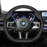 Ultra-Thin Breathable Leather Wheel for BMW Models Car Interior Accessory Hocasen