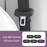 For Leapmotor B10 C10 C11 C16 T03 C01 Seat Belt Buckle Silicone Protective Cover Anti-Collision Protection Interior Accessories