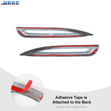 Fog Light Decoration Covers for Chrysler 300 2015+ Car Interior Accessory HEBE