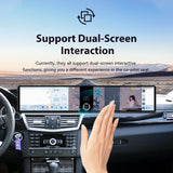 24.6-Inch Dual Screen Head Unit for Mercedes-Benz E-Class Android Head Unit Aotsr 4GB 64GB Eight Core
