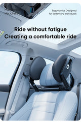6-Way Adjustable Thickened Memory Foam Car Headrest Neck Pillow, Travel Car Sleeping,Suitable for Kids and Adults