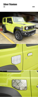 Fuel Tank Cap Cover Stainless Steel for Suzuki Jimny
