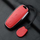360 Degree Protection Metal Goatskin Car Key Case Cover For Audi A6 A7 A8 B9 A5 A4 8S 8W Q5 Q7 4M S5 S7 TT cars accessories