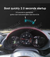 12.3-inch Digital Instrument Cluster for Porsche 718 Cayman Android Head Unit AOTSR