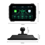 5 inch Waterproof Wireless CarPlay GPS for Moto