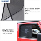 Nylon Sunshade Net for Jeep Wrangler JK 2007 Car Interior Accessory HEBE