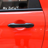For Leapmotor T03 2023 2024 2025 Car ABS Door Black Handle Cover Trims Cover Car Styling Protective Exterior Accessories Car