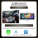 12.3-Inch Wireless CarPlay Multimedia Screen for BMW 5 7 Series