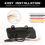 LED Rear Bumper Light Dynamic Turn Signal for Honda CRV 2015-2016 LED Ambient Light MAGIC COLORM