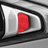 For BMW X3 G45 G48 2025- Door Handle Recess Protector Trim Sticker Car Premium Interior Tuning Accessories Made of Alcantara
