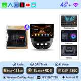 10-Inch Android Touchscreen for Peugeot 107 Toyota Aygo 2005–2014