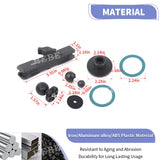 Rotatable Magnetic Phone Holder for Ford Bronco 2021-2025 Car Interior Accessory HEBE