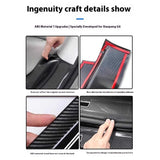 For Xiaopeng G6 Xpeng G6 2023 2024 2025 threshold strip protection sticker anti kick pedal modification accessories Interior