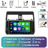 2K Android 15 Multimedia Head Unit for Toyota Prado 2018-2020