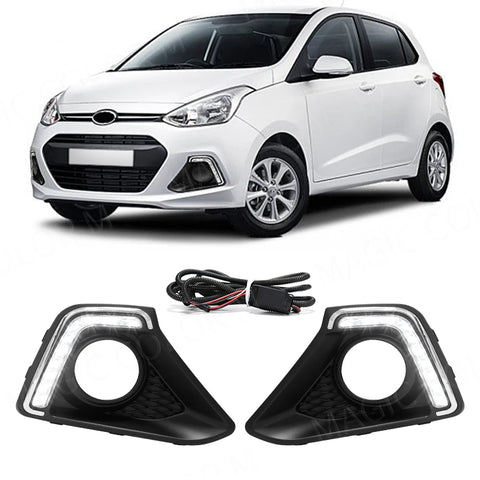 DRL Daytime Running Lights for Hyundai Grand i10 2014 LED Ambient Light MAGIC COLORM