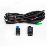 12V Fog Light Wiring Harness Switch Kit with Indicator
