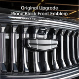 Front Emblem Black Samurai Mesh Decoration for Geely Monjaro Manjaro Car Interior Accessory OEM/Generic