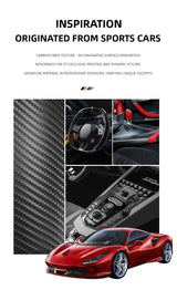 Carbon Fiber Wave Shell Cover for Dacia Models