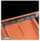 For Zeekr 7X 25-26 Car Center Control Button Transparent Epoxy Sticker Steering Wheel Key Protective Cover Accessories