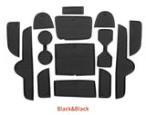 Anti-Slip Gate Slot Mat for Kia K3 FORTE Cerato 2021 - 2023 GT Non-Slip Door Groove Pad Cup Holder Interior Accessories Car I