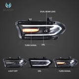 Vland Headlights With DRL for Dodge Charger 2015-2023 Headlight Assembly Vland