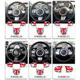 Steering Wheel Button Covers for Mini Cooper R50 R61 Car Interior Accessory GMUNI