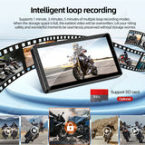6 Inch Motorcycle GPS DVR with Quick Release Bracket