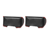 Leather Seat Belt Buckle Protectors Universal Fit Car Interior Accessory LINGLUYANG