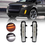 LED DRL Fog Light for Ford Edge Everest 2011-2014 Car Interior Accessory MAGIC COLORM