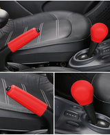 Non-Slip Silicone Shift Knob & Handbrake Cover for Smart 453