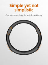 Leather Steering Wheel Cover for Nissan Qashqai Note Car Interior Accessory Hocasen