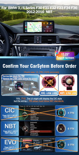 10.25-inch Touchscreen Android Head Unit for BMW 3 4 Series