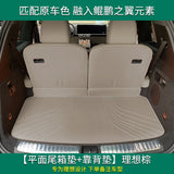 For Li Lixiang L6 L7 L8 L9 Full Enclosure Trunk Mat Rear Box Pad Seat Back Protector Car Interior Accessories