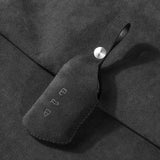 For Volkswagen Golf 8 MK8 ID.3 ID.4 ID.6 2020 2021 Formentor Tarraco Alcantara Car Key Case Cover Keychain Accessory