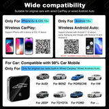 Wireless CarPlay Adapter Android 13 for Universal Car Radios