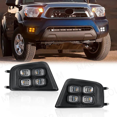 LED DRL Turn Signal Lights for Toyota Tacoma 2012-2015 LED Ambient Light MAGIC COLORM