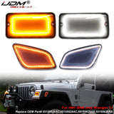 Switchback LED Signal Lights for Jeep Wrangler TJ Car Interior Accessory iJDM