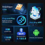 Android 13.0 AI Box 8-Core CarPlay Adapter for Wired Systems