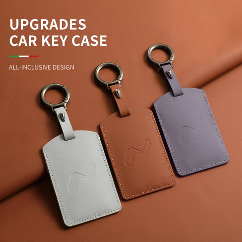 Leather Car Key Case for ONVO Auto Accessories Car Key Accessories OEM
