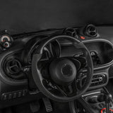 Real Carbon Fiber Dashboard Trim for Smart 453 Car Interior Accessory GMUNI