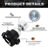 Error Free Amber Turn Signal LED Bulbs BMW Car Interior Accessory iJDM