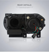 Dual Beam Projector Headlights RGB for Challenger 08-14