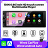 6.9 Inch 1DIN Multimedia CarPlay Android Auto Touch Stereo